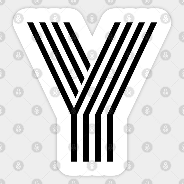 Alphabet Y (Uppercase letter y), Letter Y Sticker by maro_00